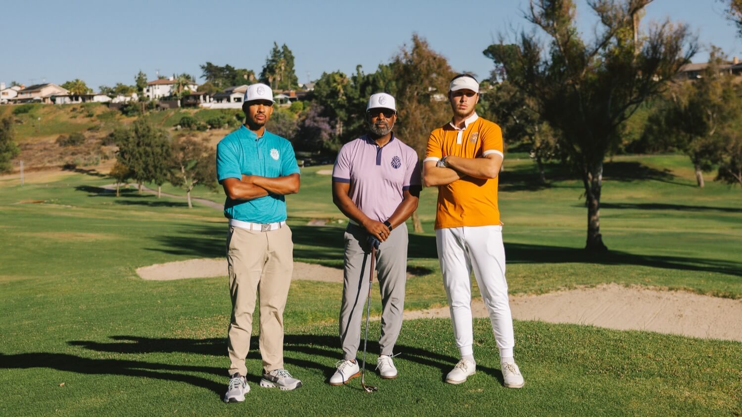 Kingsmen Golf | The Eighteen Mock-Neck Polos