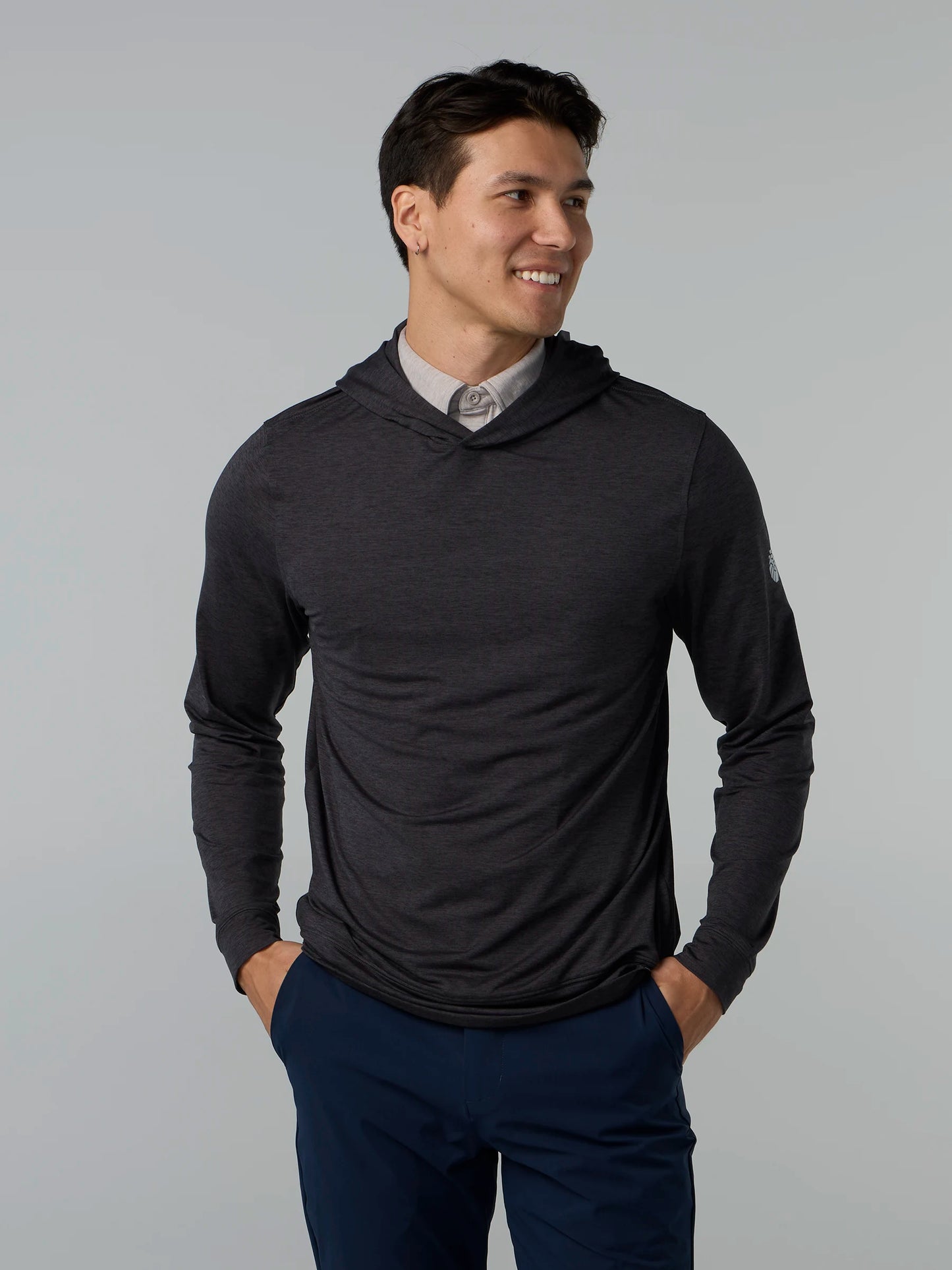 All-Weather Tech Hoodie (Charcoal)