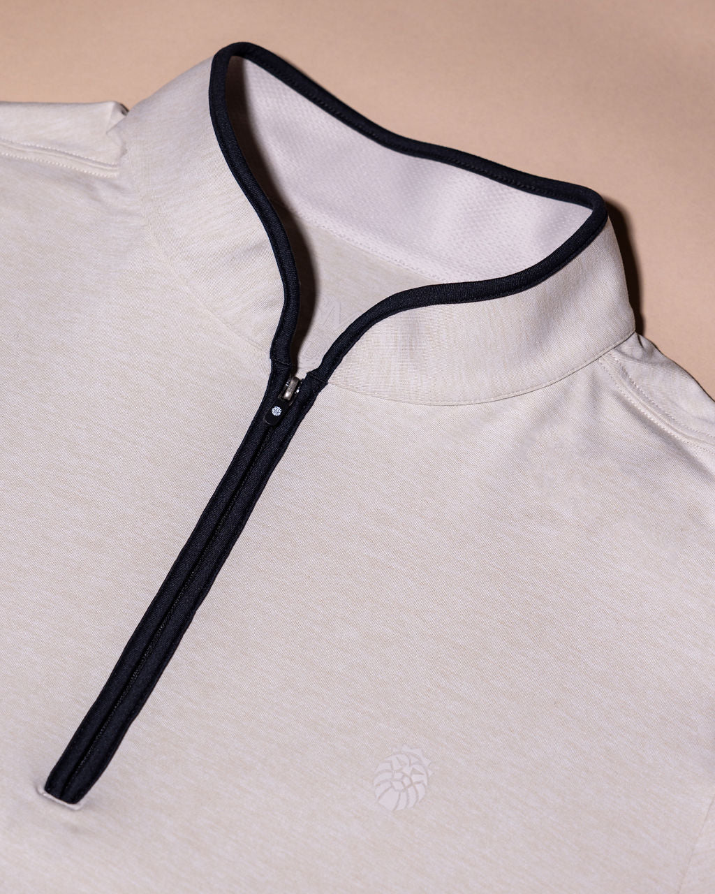 Tour Long Sleeve 1/4 Zip Heather Salt