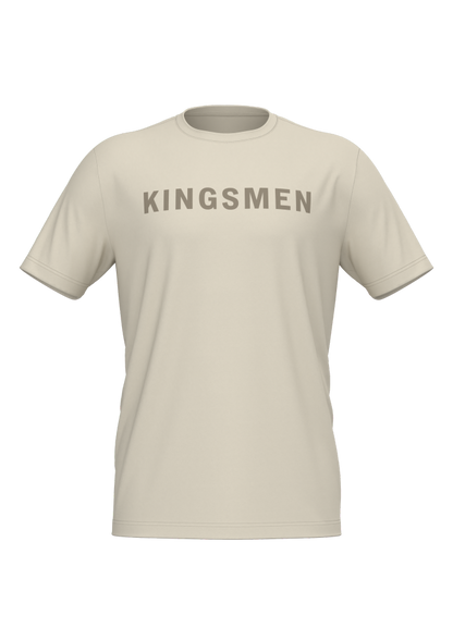 Kingsmen Golf Legacy Crewneck T-Shirt oatmeal front