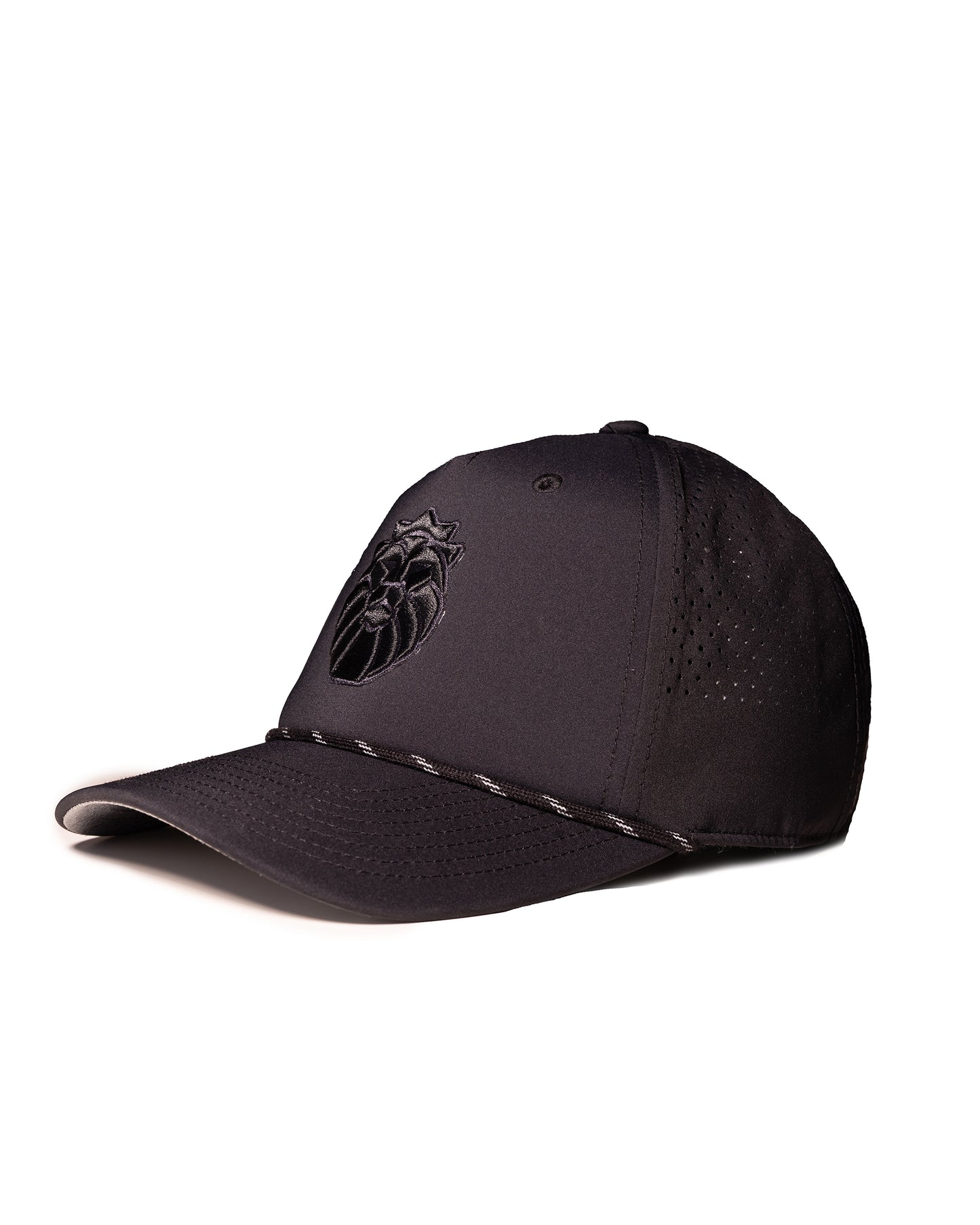 King Icon Rope Hat – Black