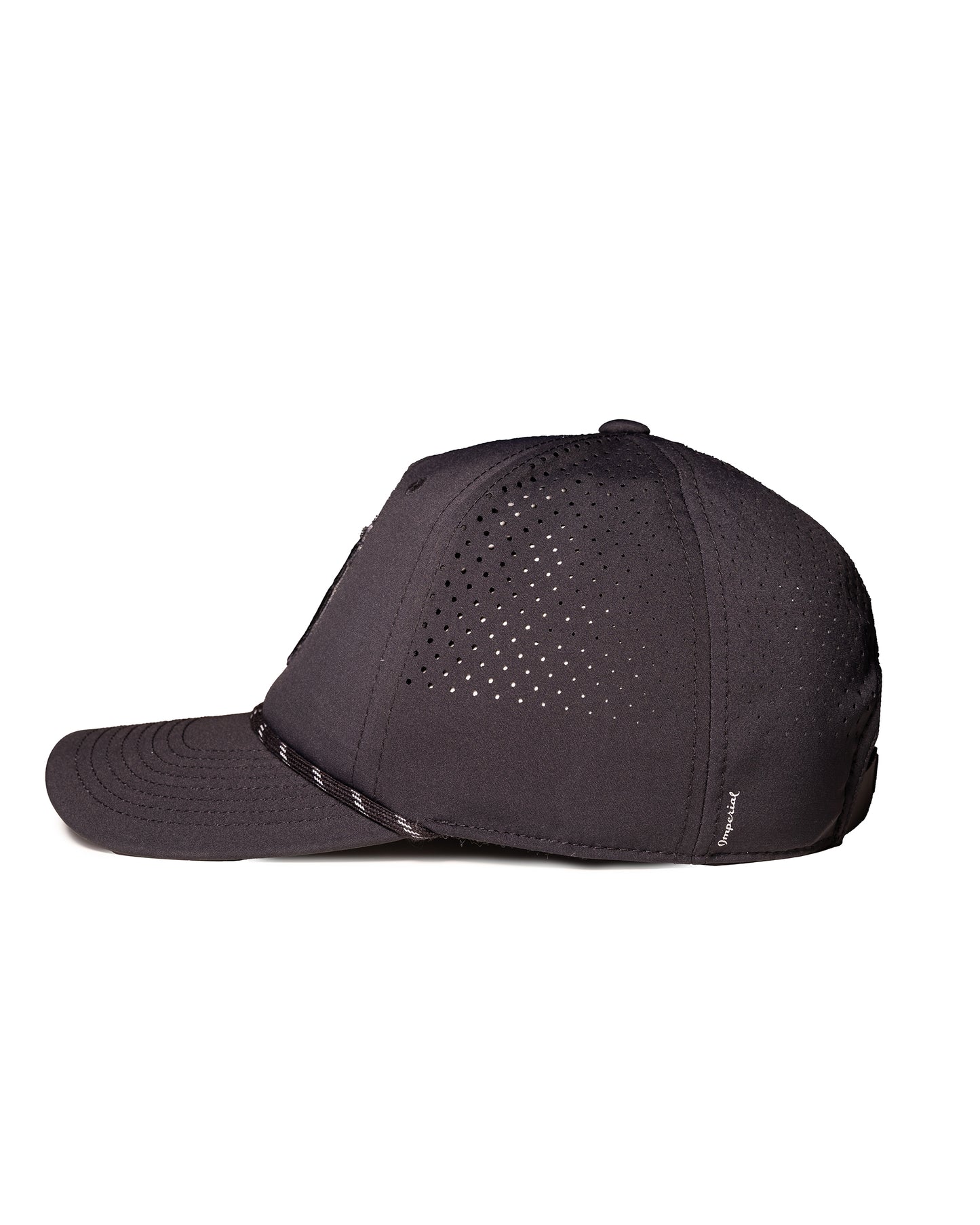 King Icon Rope Hat – Black